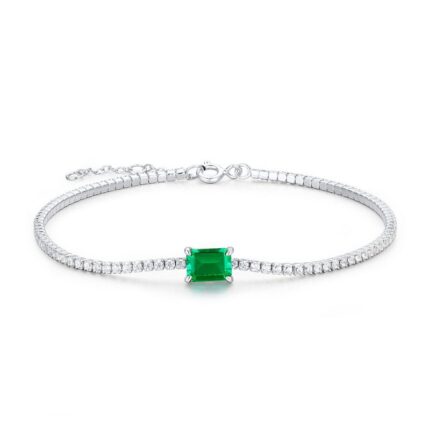 Emerald bracelet