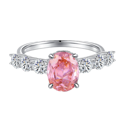 2-carat Papalacha Pink Ring