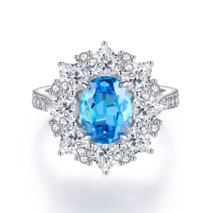 Sky Blue Treasure Ring