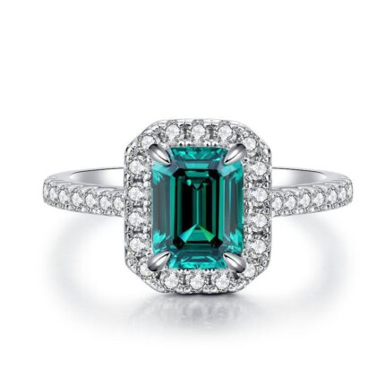 Paraiba Green Ring
