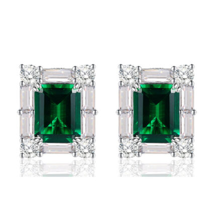 Emerald earrings